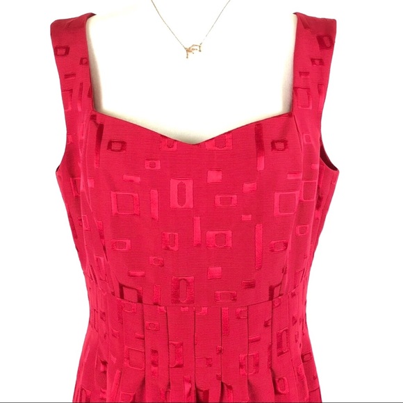 Tahari Dresses & Skirts - Tahari red  sleeveless dress